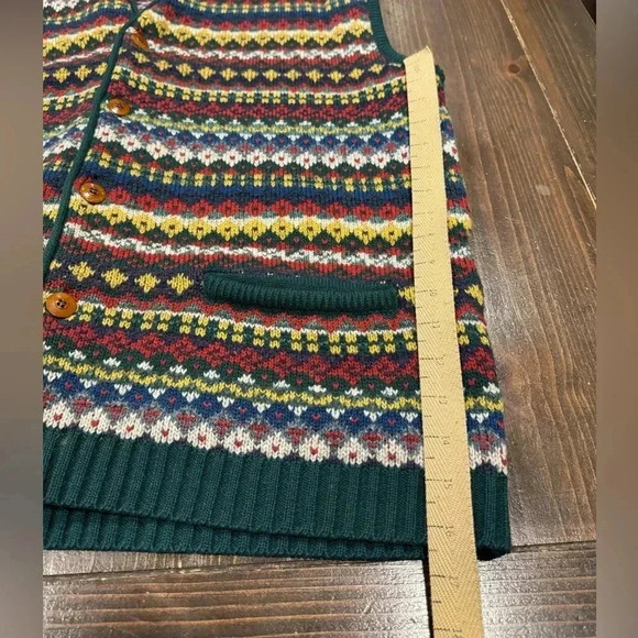 Vtg. Hugo Boss COOGI Sweater Wool Blend Vest - Picture 10 of 15